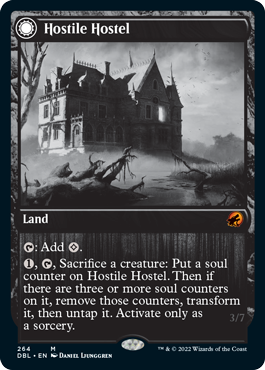 Hostile Hostel // Creeping Inn (DBL-264) - Innistrad: Double Feature: (Double Faced Transform)