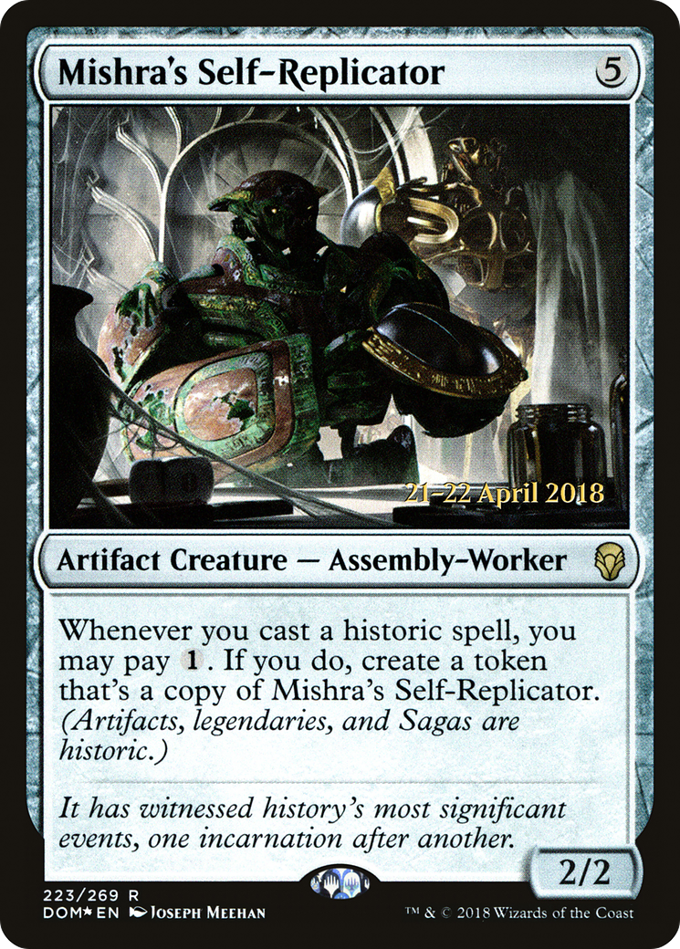 Mishra's Self-Replicator (PRE-223S) - Dominaria Promos Foil