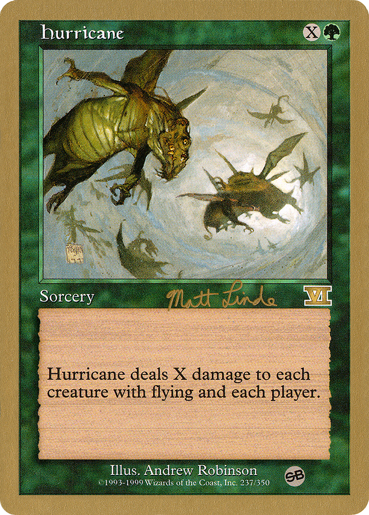 Hurricane (WCD-) - World Championship Decks 1999