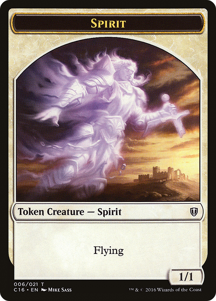 Spirit (C16-006) - Commander 2016 Tokens
