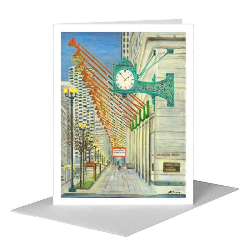 State Street, Chicago, Greeting Card (#8503A)