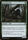 Snarling Wolf (MID-199) - Innistrad: Midnight Hunt Foil
