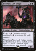 Josu Vess, Lich Knight (SCD-082) - Starter Commander Decks