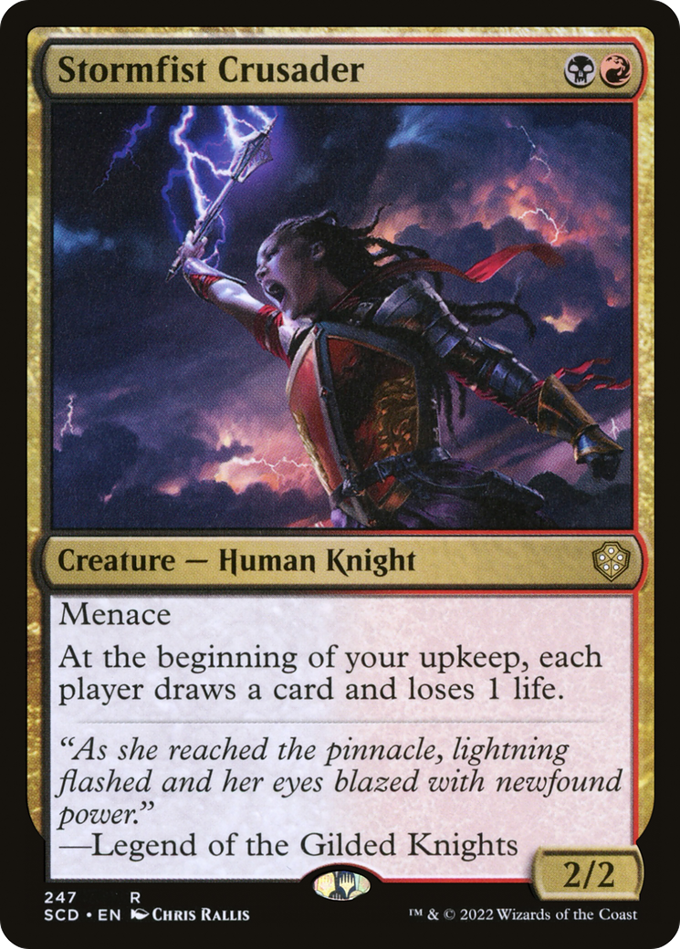 Stormfist Crusader (SCD-247) - Starter Commander Decks