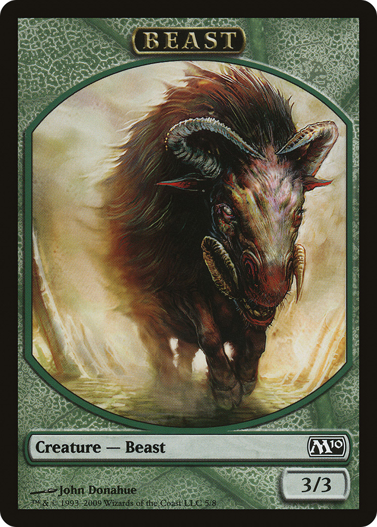 Beast (M10-005) - Magic 2010 Tokens