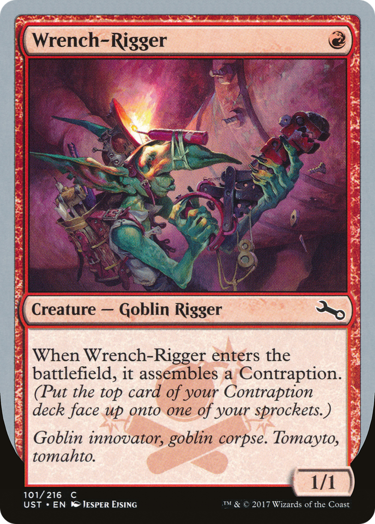 Wrench-Rigger (UST-101) - Unstable