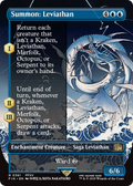 Summon: Leviathan (FIN-361) - FINAL FANTASY: (enchantment) (Borderless) Foil