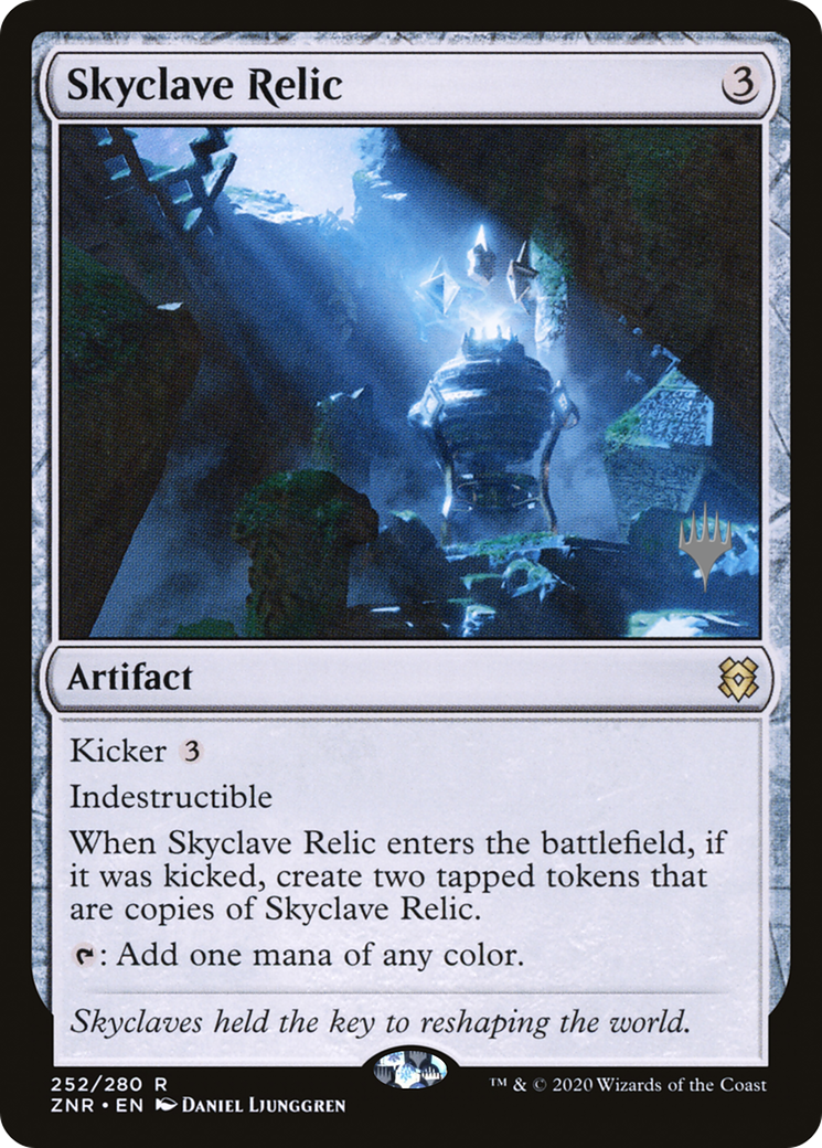 Skyclave Relic (PPZNR-252P) - Zendikar Rising Promos Foil