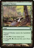 Tranquil Thicket (DDJ-082) - Duel Decks: Izzet vs. Golgari