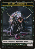 Nightmare Horror (DOM-006) - Dominaria Tokens