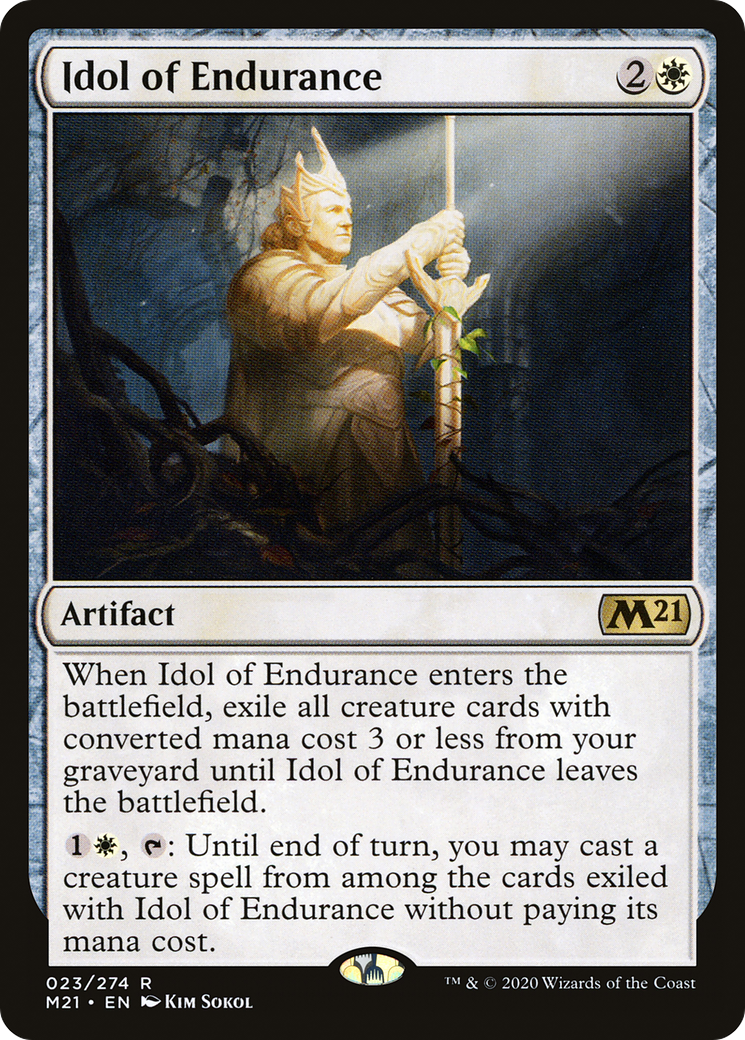 Idol of Endurance (M21-023) - Core Set 2021