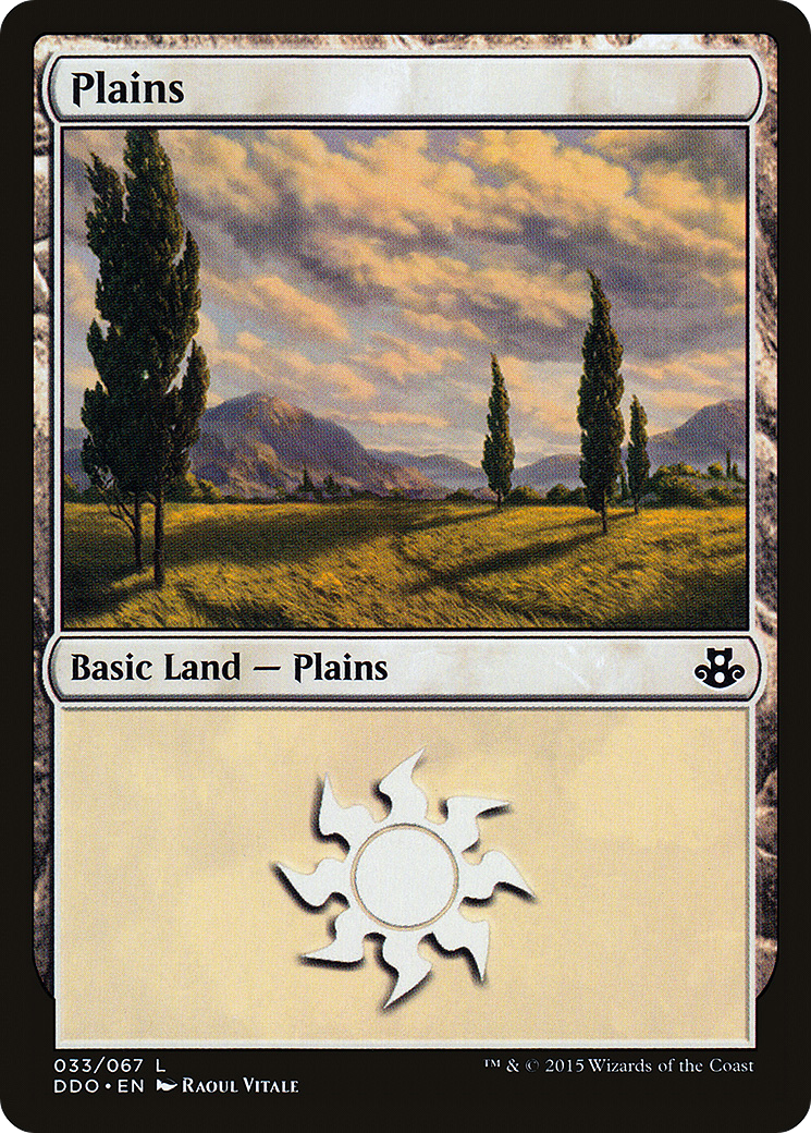 Plains (DDO-033) - Duel Decks: Elspeth vs. Kiora