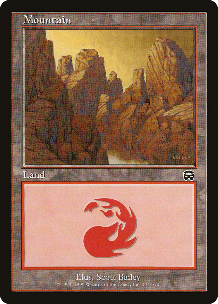 Mountain (MMQ-344) - Mercadian Masques Foil