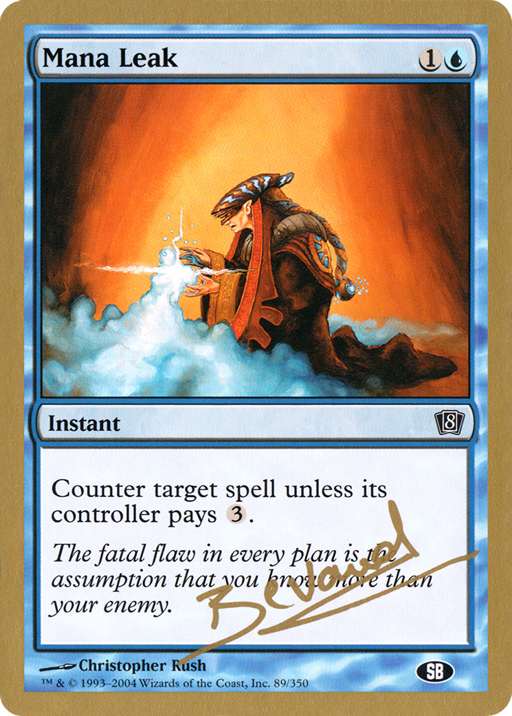 Mana Leak (WCD-MB89SB) - World Championship Decks 2004