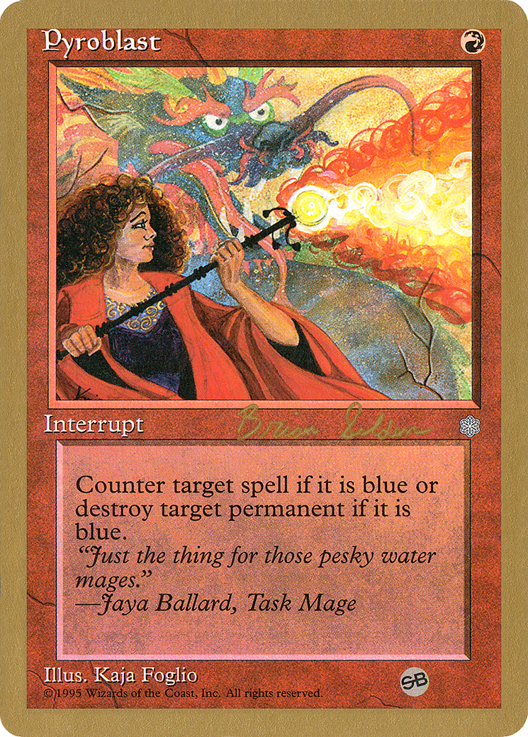 Pyroblast (WCD-BS213SB) - World Championship Decks 1998