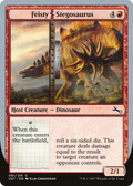 Feisty Stegosaurus (UST-081) - Unstable Foil