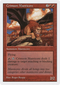 Crimson Manticore (5ED-) - Fifth Edition