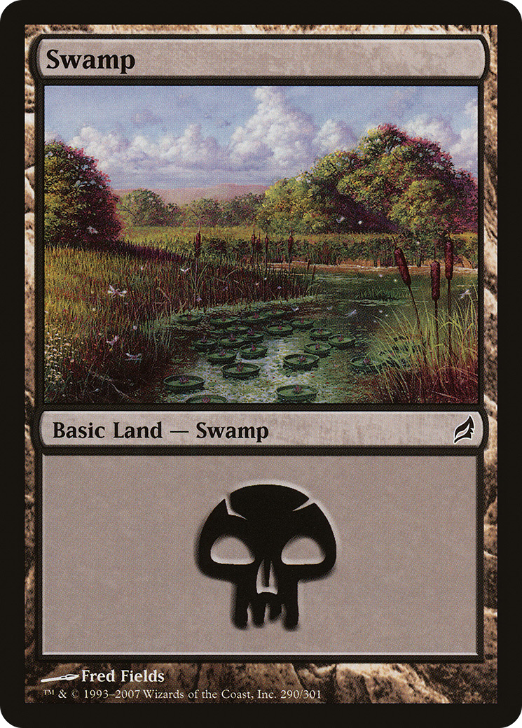 Swamp (LRW-290) - Lorwyn Foil