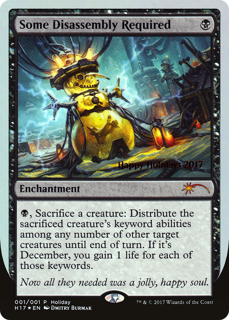 Some Disassembly Required (SPECIAL-017) - Happy Holidays Foil