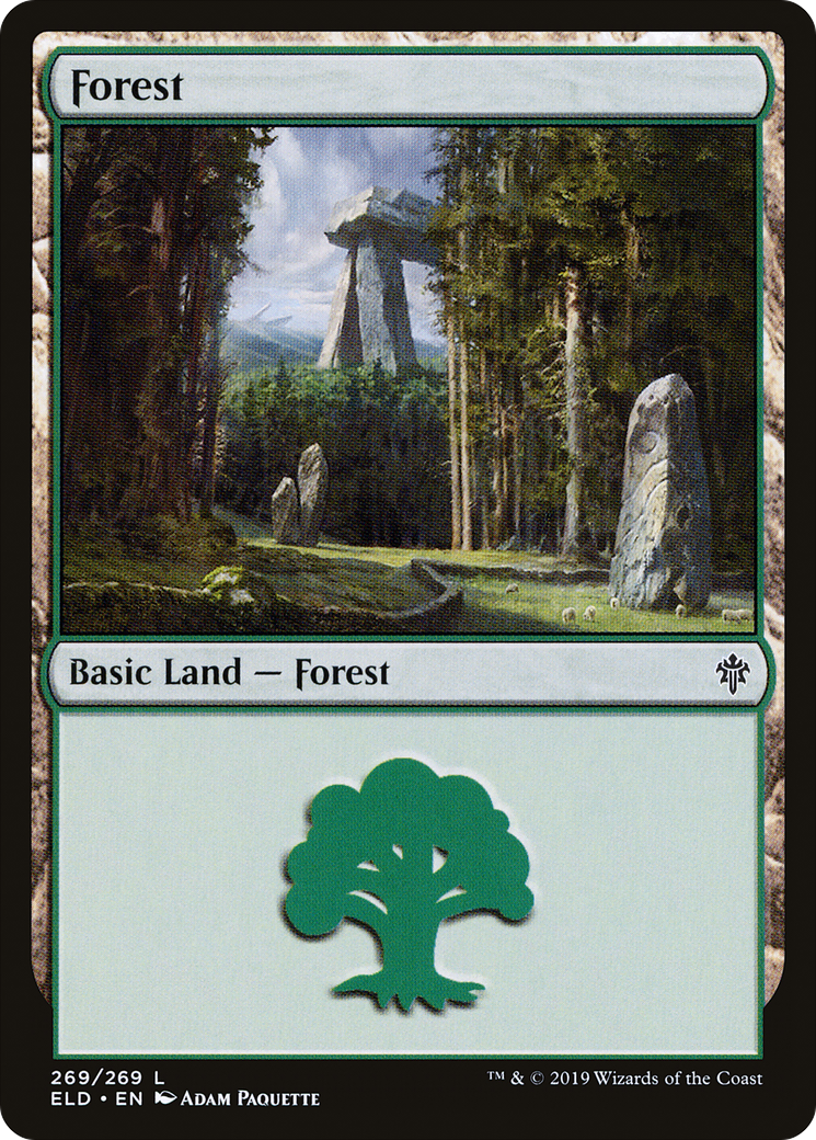 Forest (ELD-269) - Throne of Eldraine