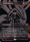 All Will Be One (ONE-352) - Phyrexia: All Will Be One (Borderless) Foil