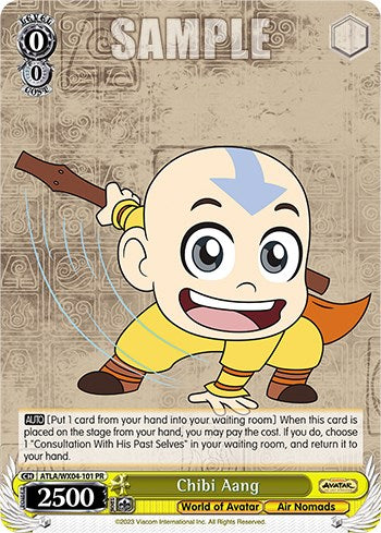 Chibi Aang (ATLA/WX04-101 PR) - Avatar: The Last Airbender