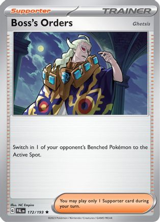 Boss's Orders 172/193 - Deck Exclusives