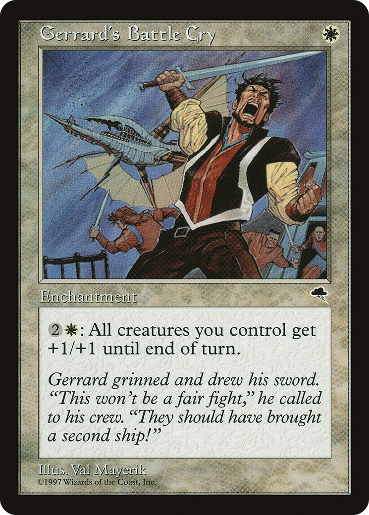Gerrard's Battle Cry (TMP-021) - Tempest