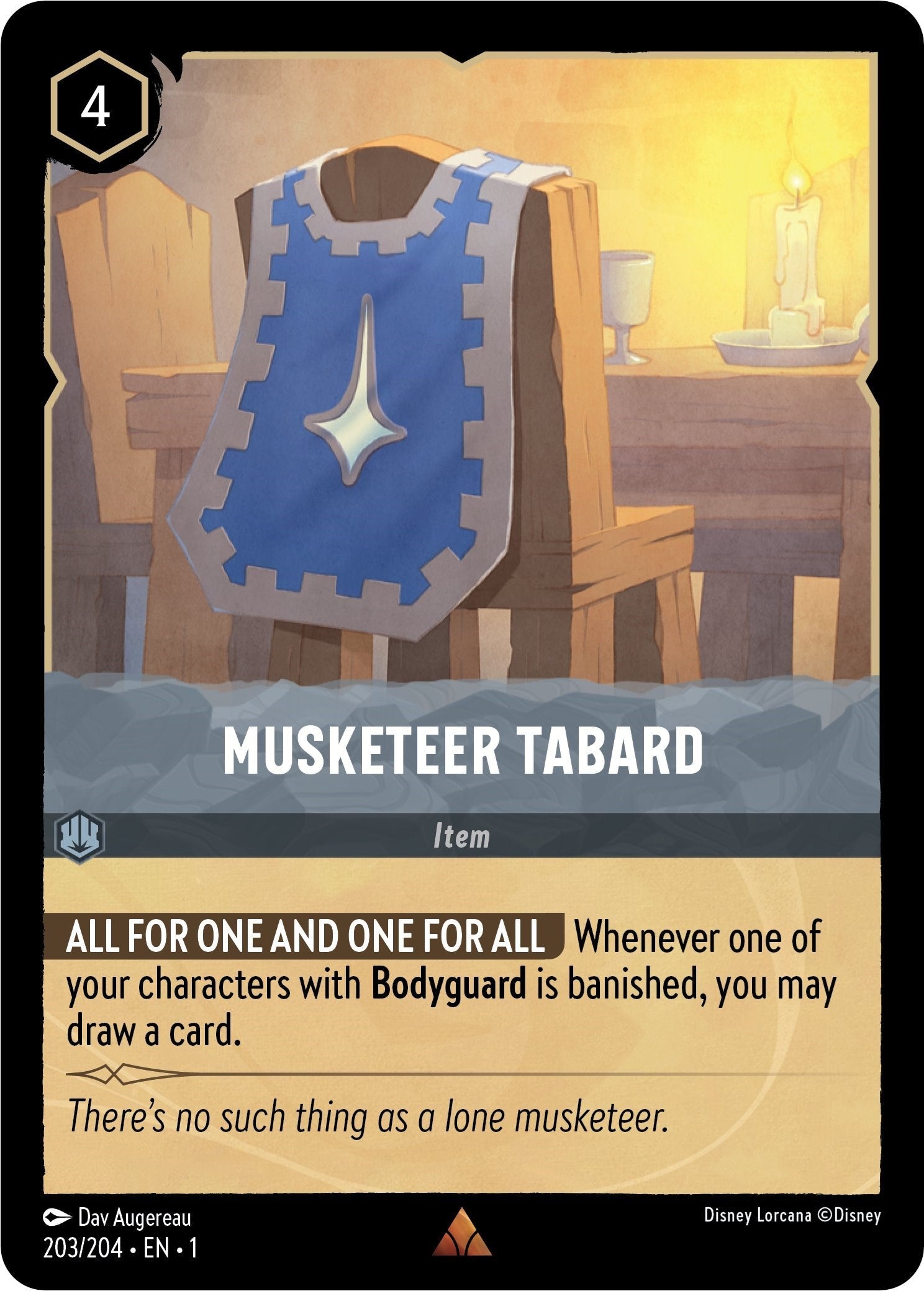 Musketeer Tabard (203/204) - The First Chapter