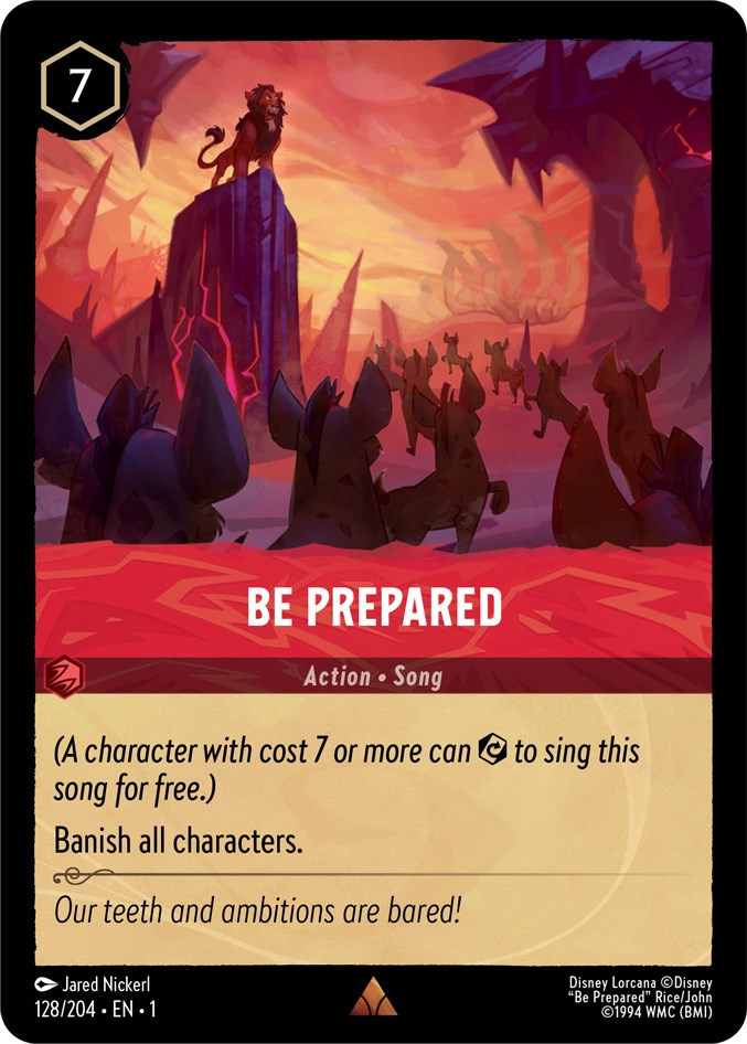 Be Prepared (128/204) - The First Chapter Cold Foil