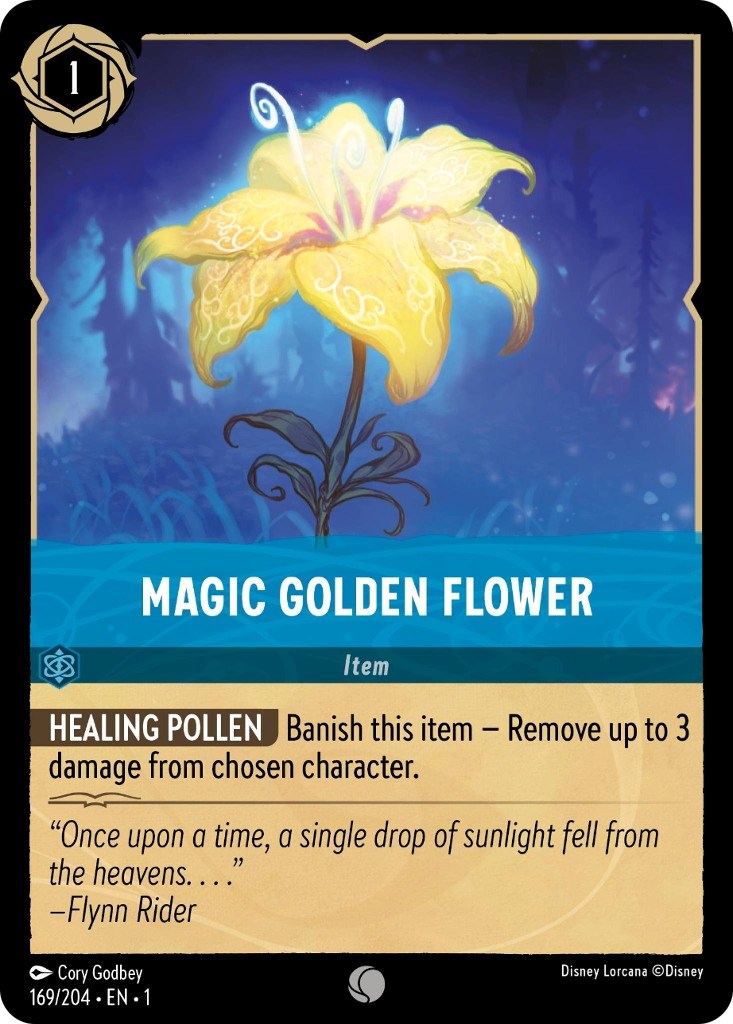Magic Golden Flower (169/204) - The First Chapter Cold Foil