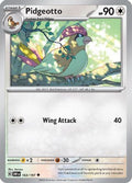Pidgeotto 163/197 - SV03 Obsidian Flames Reverse Holofoil