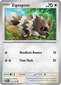 Zigzagoon 167/197 - SV03 Obsidian Flames