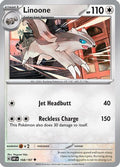Linoone 168/197 - SV03 Obsidian Flames Reverse Holofoil