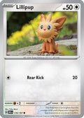 Lillipup 170/197 - SV03 Obsidian Flames Reverse Holofoil
