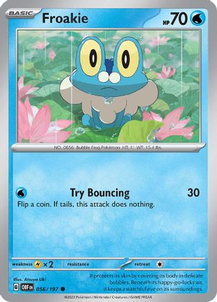 Froakie 056/197 - SV03 Obsidian Flames