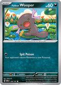 Paldean Wooper 126/197 - SV03 Obsidian Flames