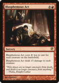 Blasphemous Act (ISD-130) - Innistrad Foil