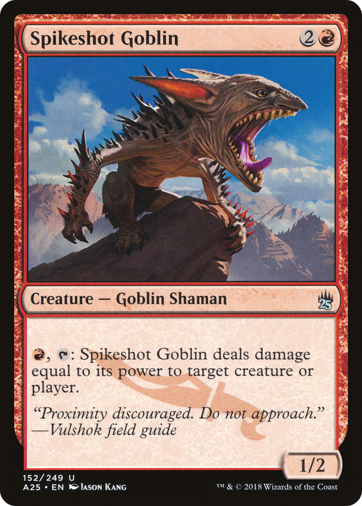 Spikeshot Goblin (A25-152) - Masters 25