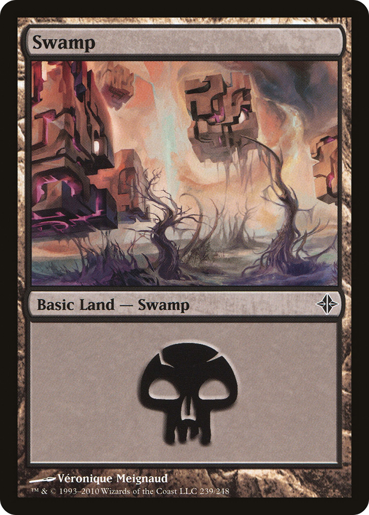 Swamp (ROE-239) - Rise of the Eldrazi Foil
