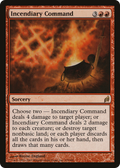 Incendiary Command (LRW-179) - Lorwyn Foil
