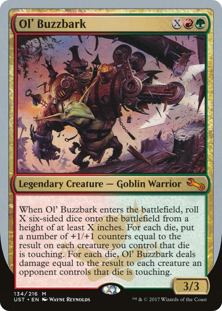 Ol' Buzzbark (UST-134) - Unstable Foil