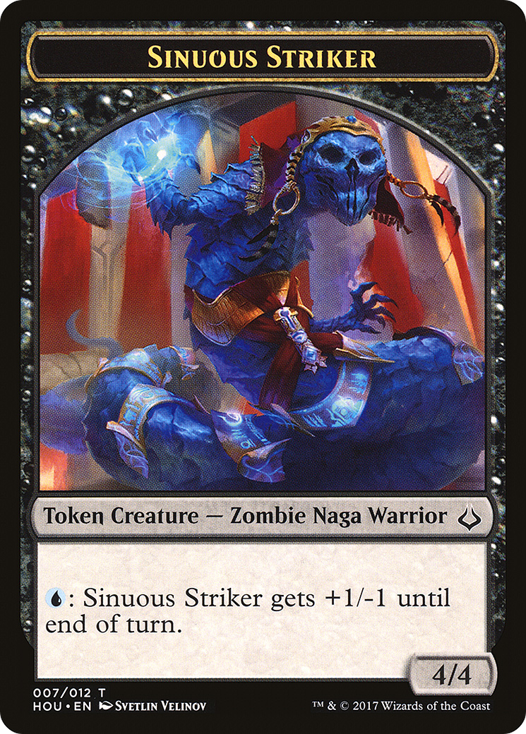 Sinuous Striker (HOU-007) - Hour of Devastation Tokens