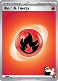 Basic Fire Energy 002 - Prize Pack Series Cards Holofoil