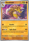 Sandslash 028/165 - SV Scarlet & Violet 151