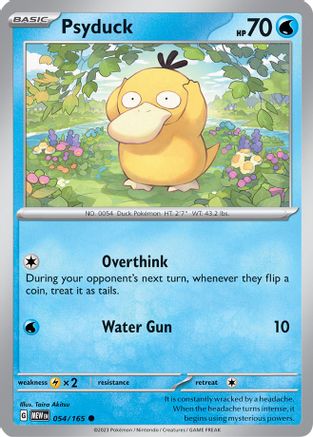 Psyduck 054/165 - SV Scarlet & Violet 151