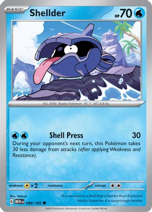 Shellder 090/165 - SV Scarlet & Violet 151