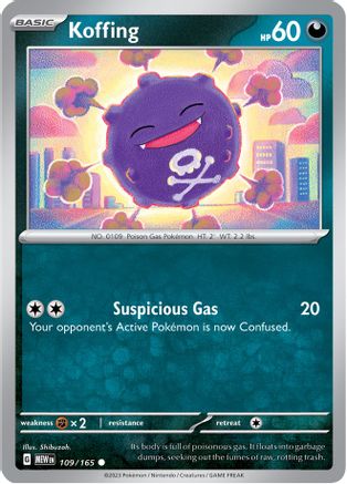 Koffing 109/165 - SV Scarlet & Violet 151