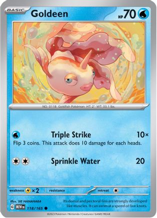 Goldeen 118/165 - SV Scarlet & Violet 151