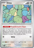 Ditto 132/165 - SV Scarlet & Violet 151 Reverse Holofoil